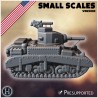 M3 Stuart I light tank (small... - 3D STL | Hartolia Miniatures