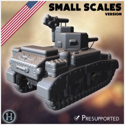 M3 Stuart char léger (version pour... - STL 3D | Hartolia Miniatures