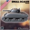 Sherman M4A1 (small scales version) - 3D STL | Hartolia Miniatures