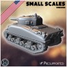 Sherman M4A1 (small scales version) - 3D STL | Hartolia Miniatures