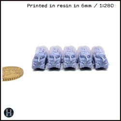 Sherman M4A1 (version pour petites... - STL 3D | Hartolia Miniatures