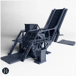 Pegasus Bridge (Bénouville,... - 3D STL | Hartolia Miniatures