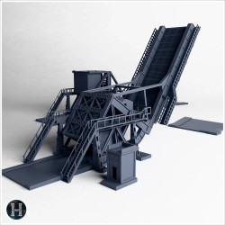 Pegasus Bridge (Bénouville,... - 3D STL | Hartolia Miniatures