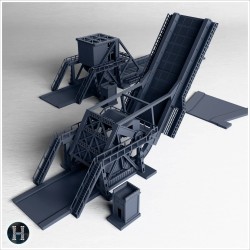 Pegasus Bridge (Bénouville,... - 3D STL | Hartolia Miniatures