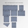 Modular urban ruined road section... - 3D STL | Hartolia Miniatures