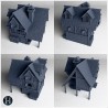 Maison à colombages avec lucarnes,... - STL 3D | Hartolia Miniatures
