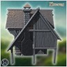 Maison à colombages avec lucarnes,... - STL 3D | Hartolia Miniatures