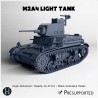 M2A4 Light Tank (combat damaged... - 3D STL | Hartolia Miniatures