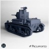 M2A4 Light Tank (combat damaged... - 3D STL | Hartolia Miniatures
