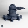 Laser cannon on platform with... - 3D STL | Hartolia Miniatures
