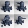Canon laser sur plate-forme avec... - STL 3D | Hartolia Miniatures