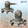 Canon laser sur plate-forme avec... - STL 3D | Hartolia Miniatures