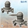 Laser cannon on platform with... - 3D STL | Hartolia Miniatures
