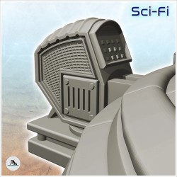 Canon laser sur plate-forme avec... - STL 3D | Hartolia Miniatures