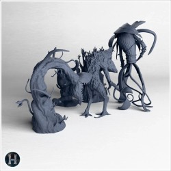 Set de plantes carnivores... - STL 3D | Hartolia Miniatures