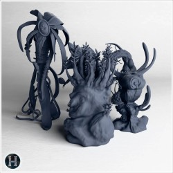 Set de plantes carnivores... - STL 3D | Hartolia Miniatures
