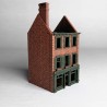 Multi-story building with brick... - 3D STL | Hartolia Miniatures