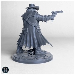 Space orca holding pistols with... - 3D STL | Hartolia Miniatures