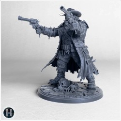 Space orca holding pistols with... - 3D STL | Hartolia Miniatures