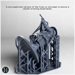 Space orca holding pistols with... - 3D STL | Hartolia Miniatures
