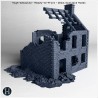 Destroyed two-story house model... - 3D STL | Hartolia Miniatures