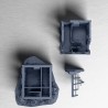 Destroyed two-story house model... - 3D STL | Hartolia Miniatures