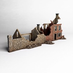 Extensive ruined stone building... - 3D STL | Hartolia Miniatures