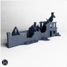 Vaste bâtiment en pierre en ruine... - STL 3D | Hartolia Miniatures