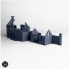 Extensive ruined stone building... - 3D STL | Hartolia Miniatures