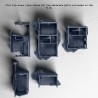 Vaste bâtiment en pierre en ruine... - STL 3D | Hartolia Miniatures