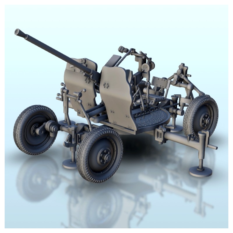 25mm M1940 72-K AA cannon |  | Hartolia miniatures