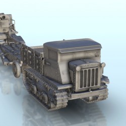Stalinec-2 artillery cannon and B4 transport truck |  | Hartolia miniatures