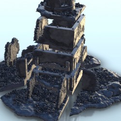 Large ruin with central tower 4
