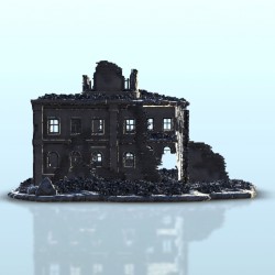 Ruined building with central tower 5 |  | Hartolia miniatures