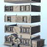 Damaged flat-roofed urban building 9 |  | Hartolia miniatures