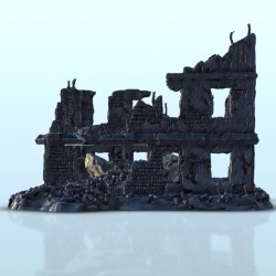 Ruined urban building 10 |  | Hartolia miniatures