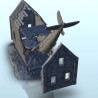 Ruined house with plane carcass 17 |  | Hartolia miniatures
