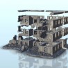 Large urban building in ruins 22
