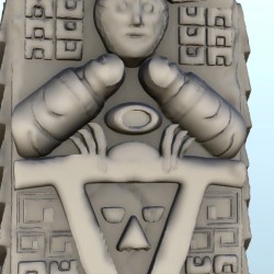 Mesoamerican totem 3