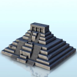 Grande pyramide mésoaméricaine à escaliers 1