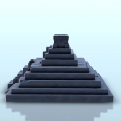 Large mesoamerican pyramid with stairways 1 |  | Hartolia miniatures