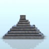 Large mesoamerican pyramid with stairways 1