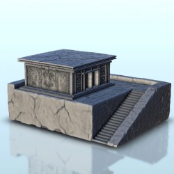 Mesoamerican building with access stairs 3 |  | Hartolia miniatures