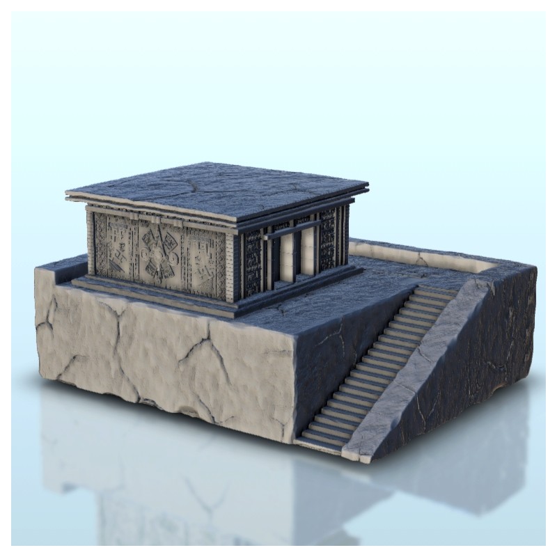 Mesoamerican building with access stairs 3 |  | Hartolia miniatures