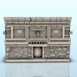 Mesoamerican high building with ornamentations 10 |  | Hartolia miniatures