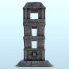 Mesoamerican tower with floors 12