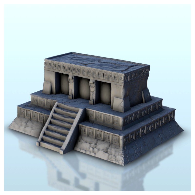 Mesoamerican palace with stairs 13 |  | Hartolia miniatures