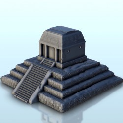 Pyramide mésoaméricaine à sanctuaire 16