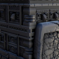 Mesoamerican temple with double stairs 18 |  | Hartolia miniatures