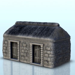 Maison mésoaméricaine en pierre 22